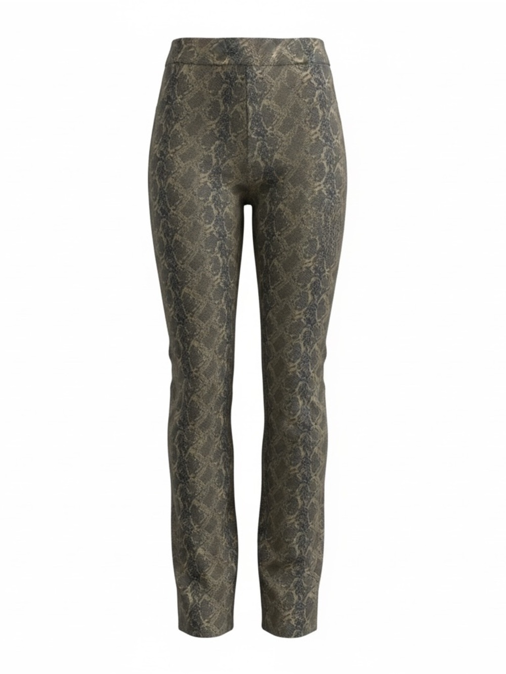 LENA GABRIELLE Bronze Animal Print Pull-On Pants! - Picture 2 of 4